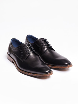 Marco Capelli Roman Business Lace Up Shoe - Black