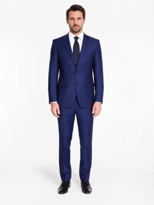 Marco Capelli Plain 2 Piece Suit - Navy