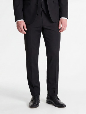 Marco Capelli Slim Fit Trousers - Black