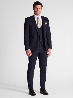 Marco Capelli Suit Trousers - Navy