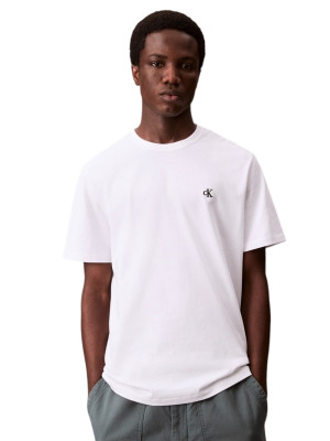 Calvin Klein Jeans Easy Monogram T-Shirt - White