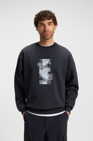 Boss Stenson Zone Sweat - Black