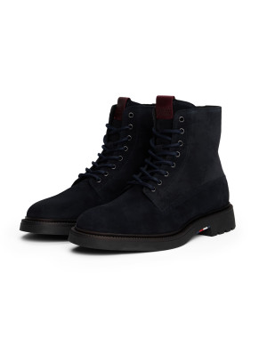 Tommy Hilfiger Comfort Suede Boot - Navy