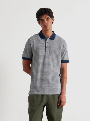 Farah Cotham Polo - Blue