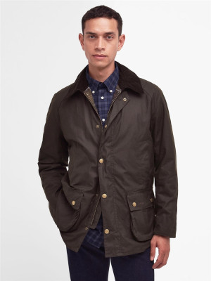 Barbour Ashby Wax Jacket - Green