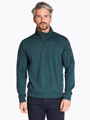 Marco Capelli Interlock Pinstripe Sweatshirt - Green