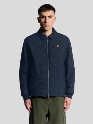 LYLE & SCOTT Quilted Rip Stop Jacket - Navy