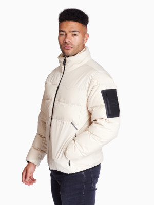 Boss Urbanex Puffer Jacket - Off White