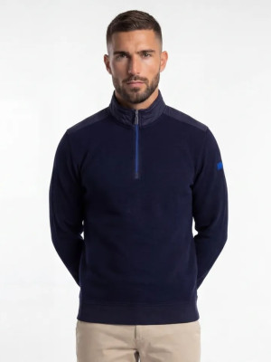 Leinster Club 1879 Leinster Quarter Zip Sweatshirt - Navy
