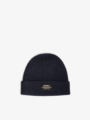 Ecoalf Wool Beanie - Navy - Sustainable Style