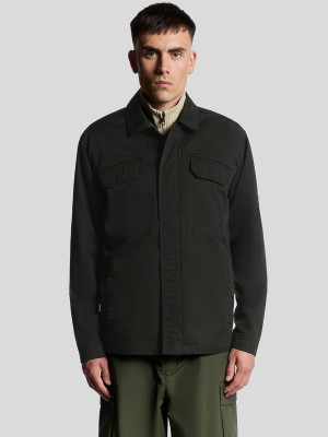 LYLE & SCOTT Pocket Overshirt - Black