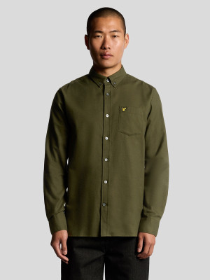 LYLE & SCOTT Flannel Shirt - Green