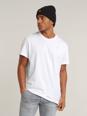 G-Star Chest Logo T-Shirt - White