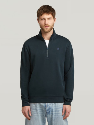 G-Star Premium Core Half Zip Sweat - Navy