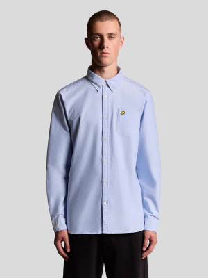 LYLE & SCOTT Oxford Shirt - Blue