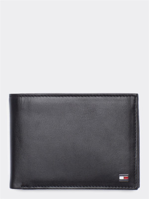 Tommy Hilfiger Eton Coin Pocket Wallet - Black