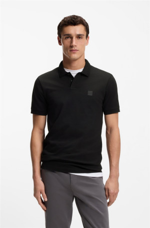 Boss Passenger Slim Fit Polo - Black