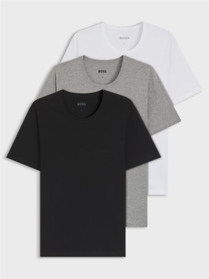 Boss 3 Pack Pure Cotton Logo Tees