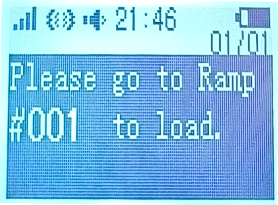 System Przywołania Kierowcy do Konkretnej Rampy