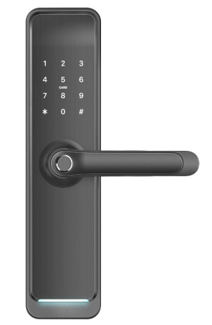 Zamek Elektroniczny 2022TTL-L  Wodoodporny Zamek na odcisk palca, hasło, kartę, bluetooth, WiFi