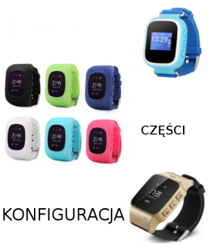 Konfiguracja ustawienie serwis zegarka q50 gw100 ew100 setracker