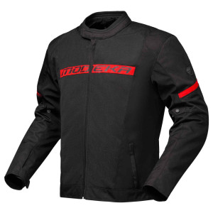Modeka Jano Air Motorradjacke schwarz rot Gr. XL