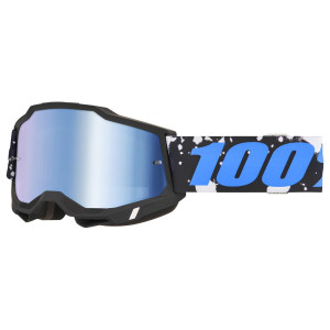 100% Accuri 2 Extra MTB Moto Brille Callisto blau verspiegelt