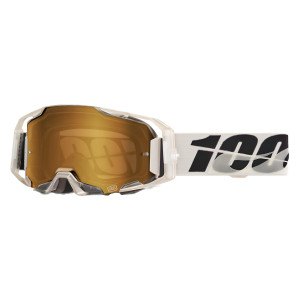 100% Armatic Crossbrille MTB Pitch gold verspiegelt