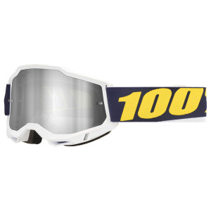 100% Accuri 2 Extra MTB Moto Brille Torc silber verspiegelt