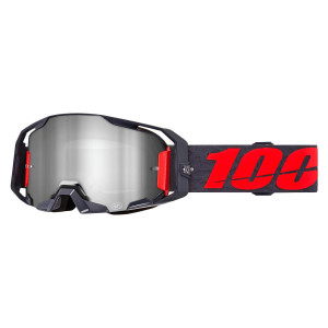 100% Armatic Crossbrille MTB Turo silber verspiegelt
