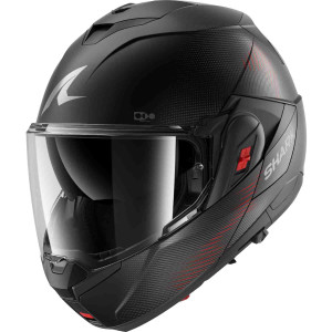 Shark Oxo SP Lyne schwarz matt rot silber Gr. XL 61/62