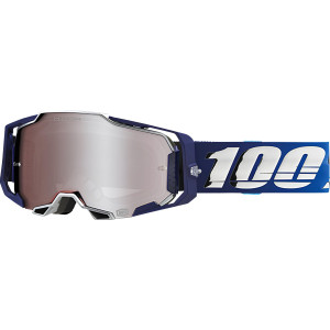 100% Armega Hiper Crossbrille Novel Gläser silber verspiegelt