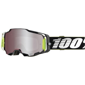 100% Armega Hiper Crossbrille Racr Gläser silber verspiegelt
