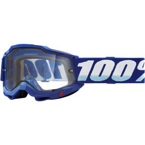 100% Accuri 2 ENDURO Crossbrille blau - Gläser klar