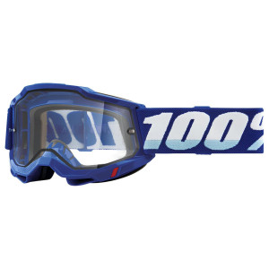 100% Accuri 2 ENDURO Crossbrille blau - Gläser klar