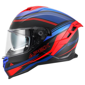 Apex FI200 Integralhelm Paris blau rot matt Gr. XL 61/62