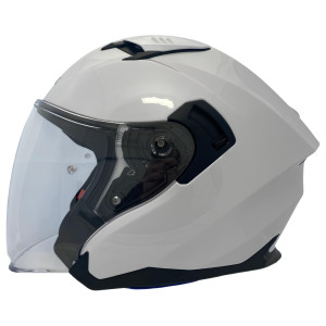 Apex JI200 Jethelm Solid perlweiß Gr. M 57/58