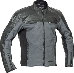Halvarssons HOLMEN Motorradjacke schwarz grau Gr. 52