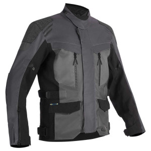 Lindstrands Storbo Motorradjacke graphite dunkelgrau schwarz Gr. 54