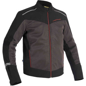 Lindstrands Delsbo Motorradjacke schwarz grau Gr. 54