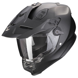 Scorpion ADF-9000 AIR Helm SOLID matt pearl schwarz S 55/56