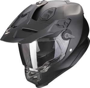 Scorpion ADF-9000 AIR Helm SOLID matt pearl schwarz XL 60/61