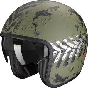 Scorpion Belfast Evo Nevada Matt Green-Silver S Nevada Matt Gün Silber Gr. S 55/