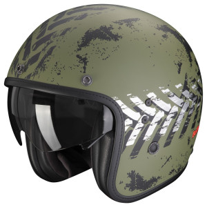 Scorpion Belfast Evo Nevada Matt Green-Silver S Nevada Matt Gün Silber Gr. S 55/