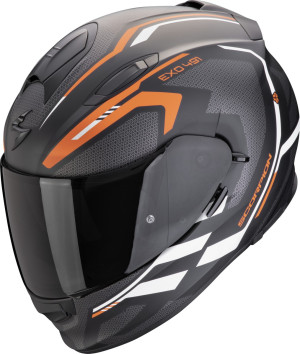 Scorpion EXO-491 KRIPTA matt schwarz-orange-weiß Gr. XXL 63/64
