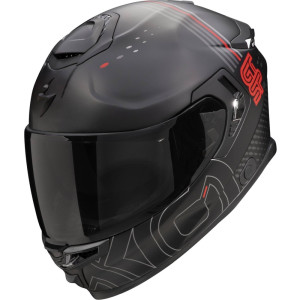 Scorpion EXO-GT SP Air TECHLANE matt schwarz grau rot Gr. L 58/59