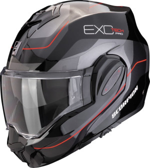 Scorpion Exo-Tech Evo Pro COMMUTA schwarz-silber-rot Gr. L 58/59