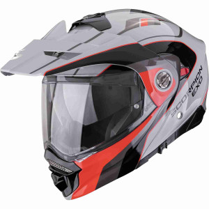 Scorpion ADX-2 Kamps grau rot Gr. XL