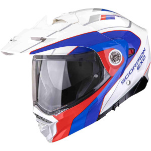 Scorpion ADX-2 Kamps weiß rot blau Gr. M