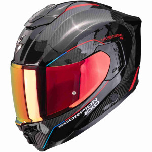 Scorpion EXO-1500 Carbon Air Mundi schwarz rot Gr. M 57/58